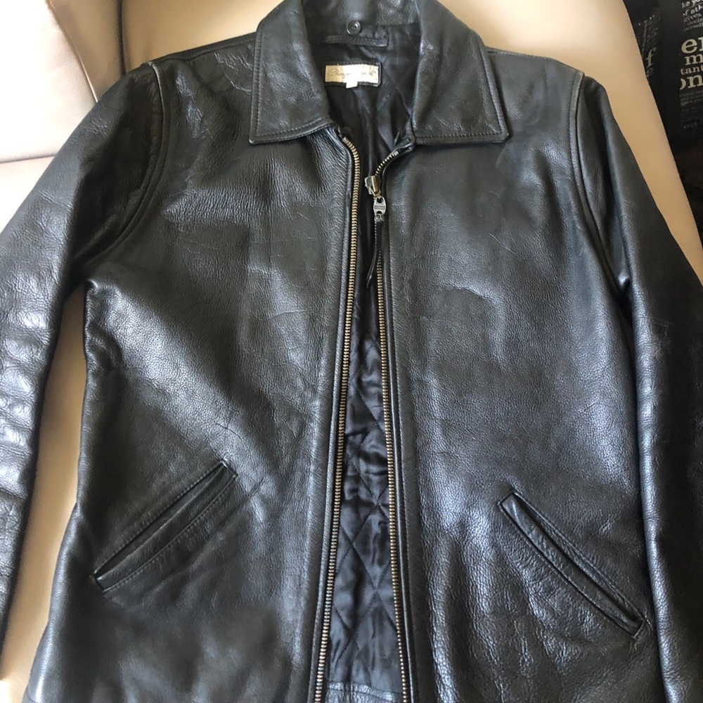 Vintage Chevingnon girl leather jacket